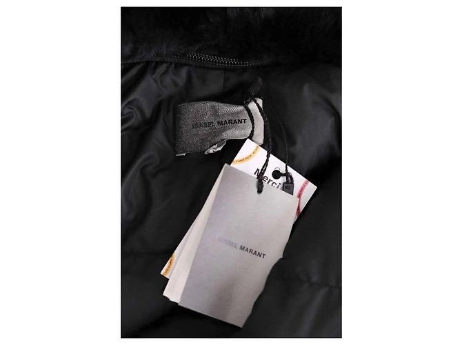Parka Isabel Marant blu navy - vista 5