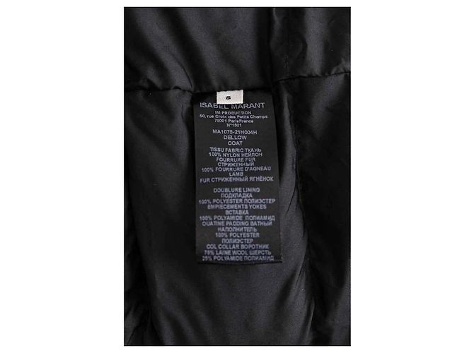 Parka Isabel Marant blu navy - vista 6