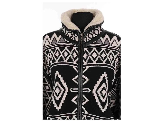 Cappotto nero in cotone Isabel Marant Uomo M - vista 2