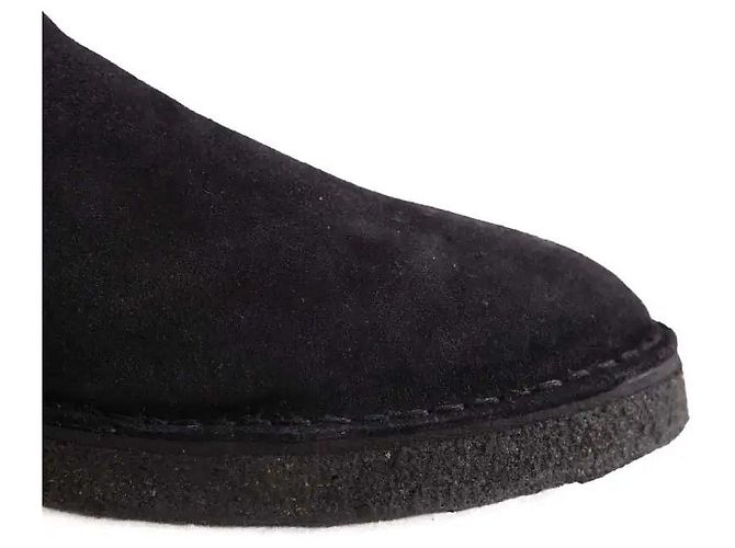 Stivali CLAINE Isabel Marant in camoscio nero - vista 5