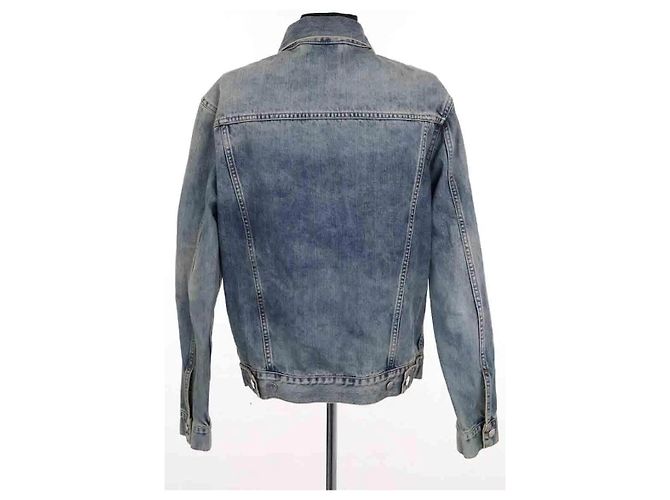 Iro Jacke aus Baumwolle Blau M - Ansicht 4