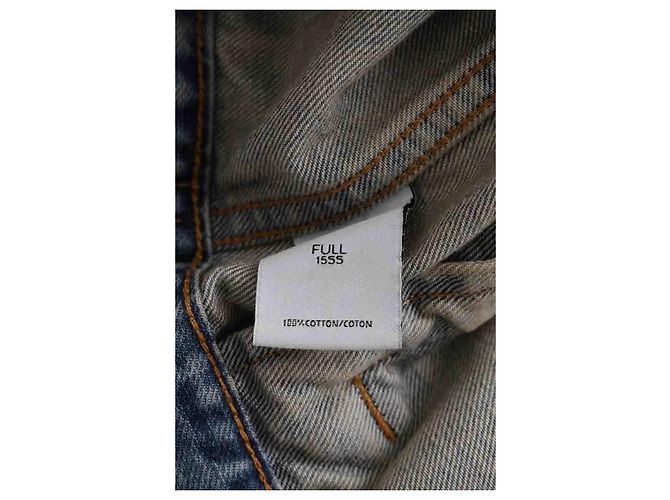 Iro Jacke aus Baumwolle Blau M - Ansicht 6