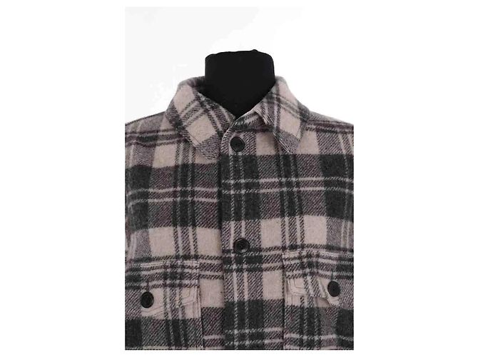 Sobrecamisa Isabel Marant blanca de algodón - vista 2