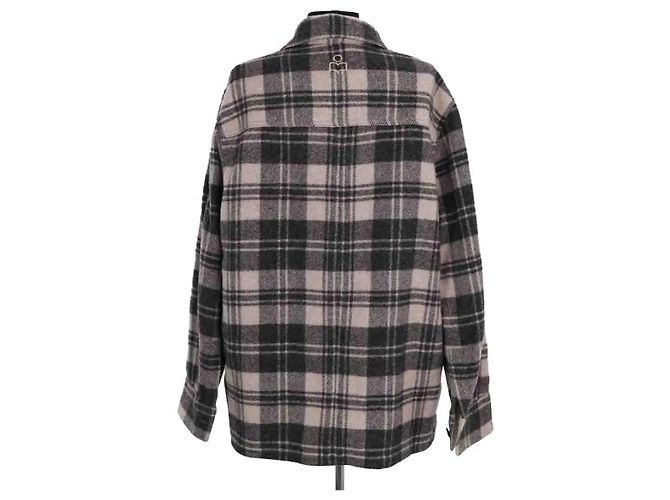 Sobrecamisa Isabel Marant blanca de algodón - vista 4