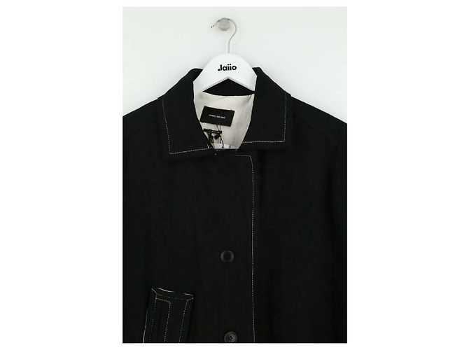 Cappotto in lana nero Isabel Marant - vista 2