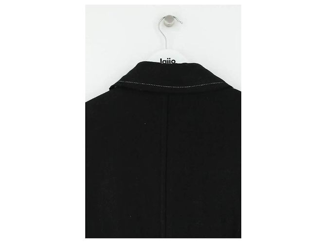 Cappotto in lana nero Isabel Marant - vista 4