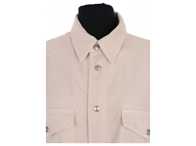 Isabel Marant Sovracamicia Tailly beige - vista 2