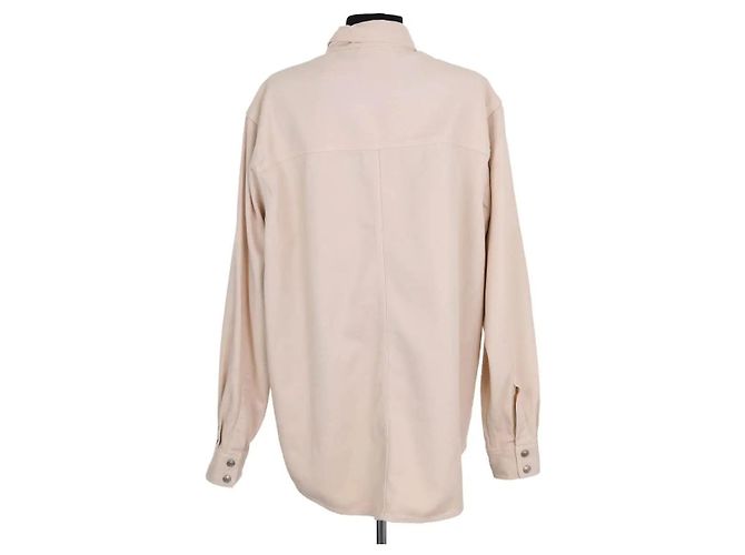 Isabel Marant Sovracamicia Tailly beige - vista 4