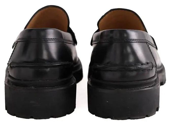 Mocassins Isabel Marant en cuir noir - vue 2