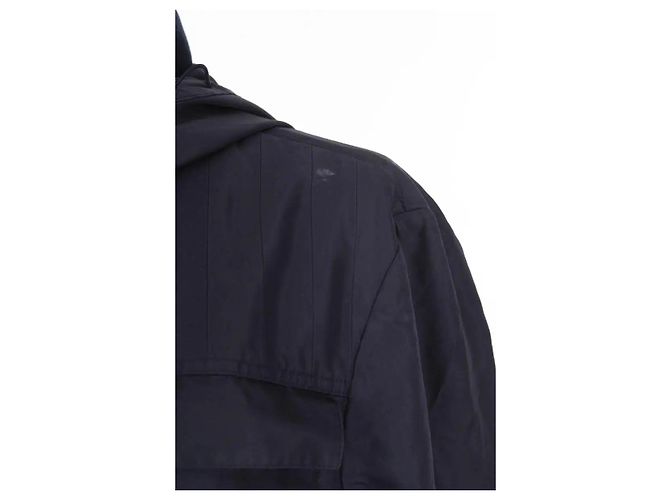 Fendi Jacke aus Seide Marineblau - Ansicht 3