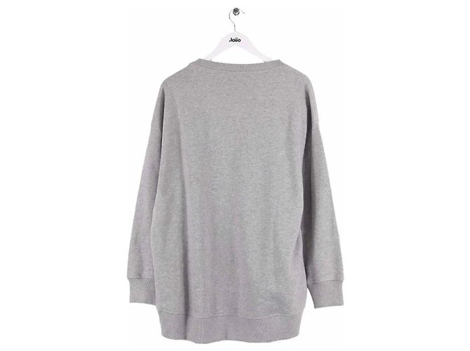 Courreges Sweatshirt Courrèges gris en coton - vue 3