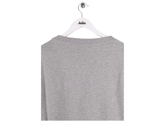 Courreges Sweatshirt Courrèges gris en coton - vue 4
