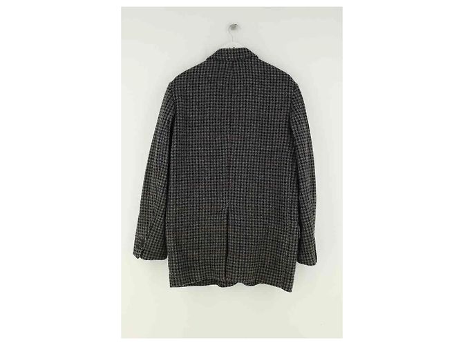 Cappotto Isabel Marant GIXY in lana antracite - vista 3