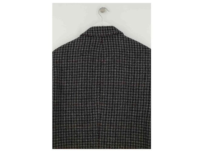 Cappotto Isabel Marant GIXY in lana antracite - vista 4