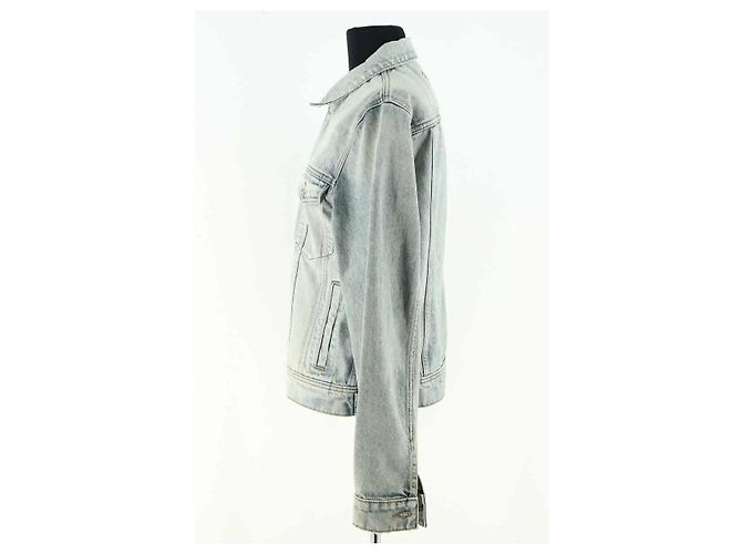 Zadig & Voltaire Jacke aus Baumwolle Blau - Ansicht 3