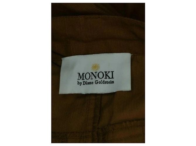 Autre Marque Pantaloni larghi camel - vista 5