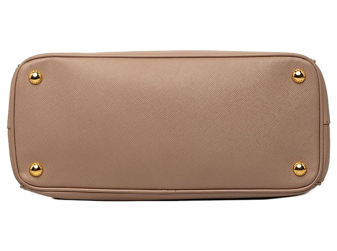 Prada Small Saffiano Lux Galleria Double Zip Satchel Rosa - Ansicht 3