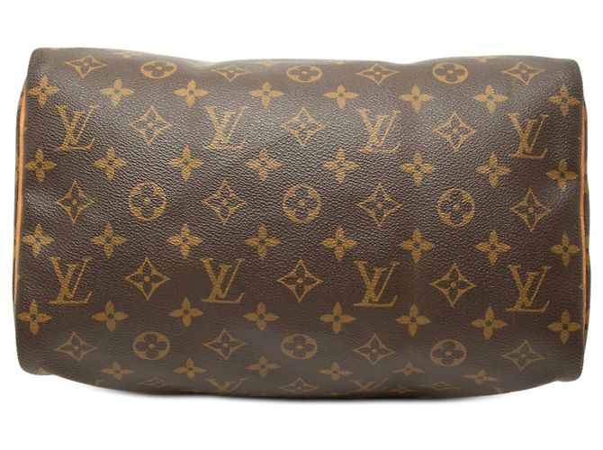 Borsa Boston Louis Vuitton Monogram Speedy 30 Marrone - vista 3