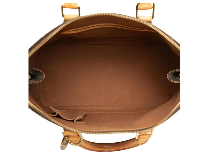 Bolsa de mão Louis Vuitton Monogram Alma PM Castanha - vista 4