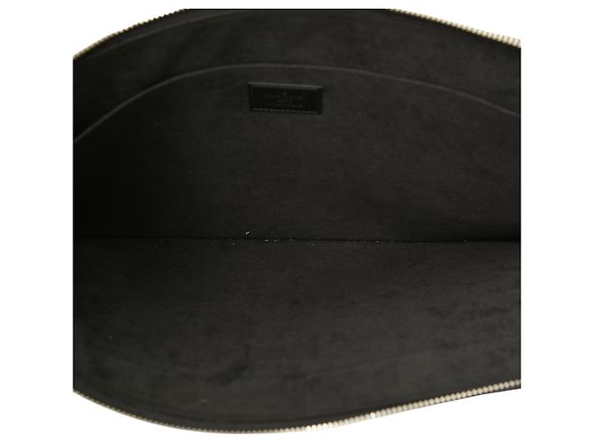 Borsa a pochette Louis Vuitton Supreme Epi Pochette Jour GM nera - vista 4