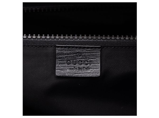 Borsa da viaggio Gucci GG Supreme nera - vista 5