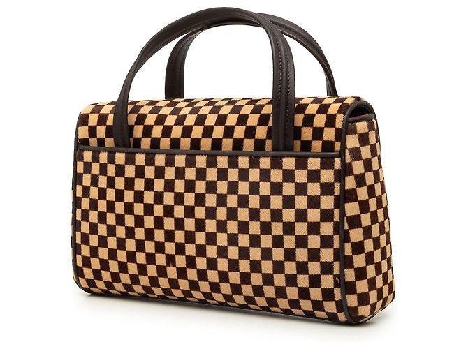 Borsa a mano Louis Vuitton Damier Sauvage Lionne Marrone - vista 2