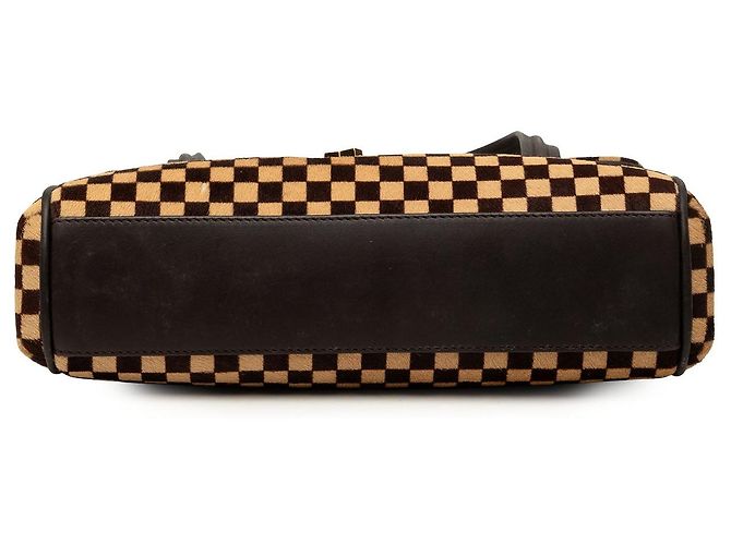 Borsa a mano Louis Vuitton Damier Sauvage Lionne Marrone - vista 3