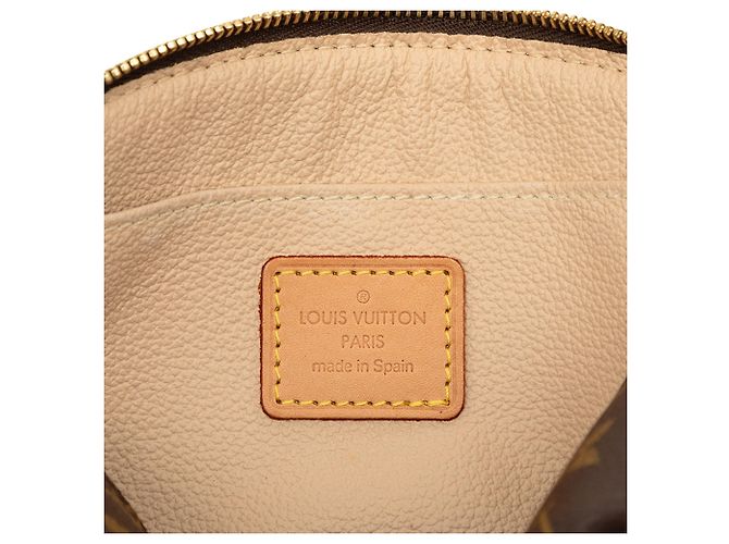 Necessaire PM Monogram Louis Vuitton castanho - vista 5