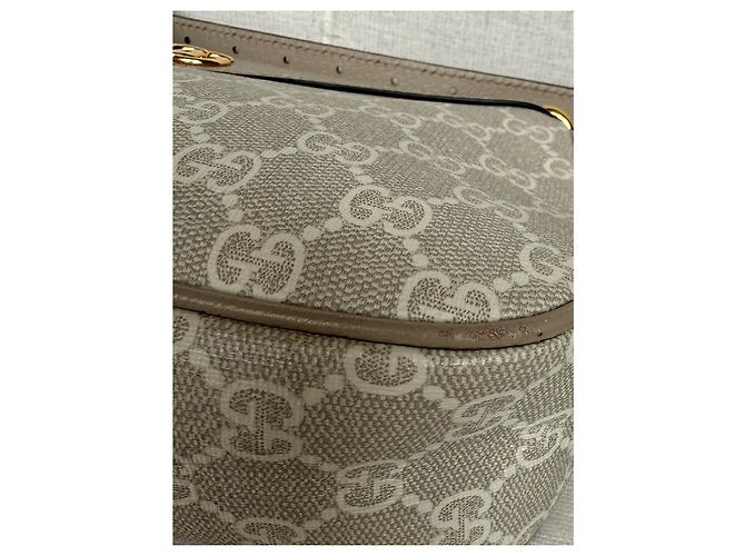 Gucci Ophidia Borsa a tracolla in tela GG Supreme Beige - vista 10