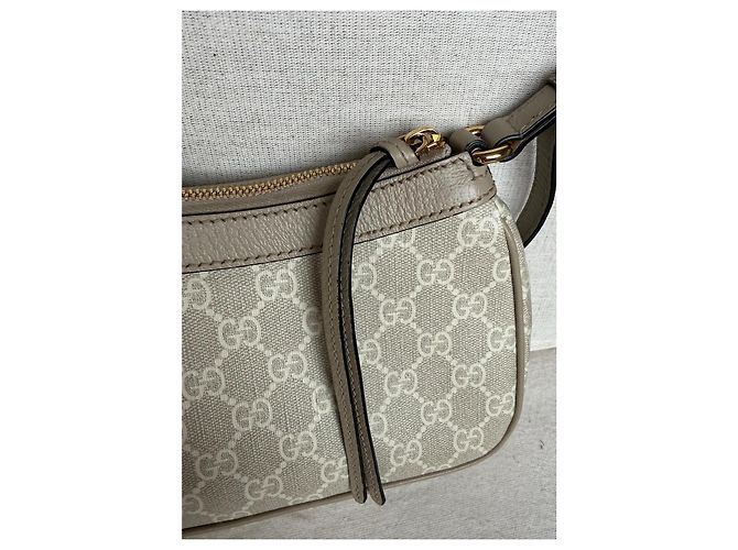 Gucci Ophidia Borsa a tracolla in tela GG Supreme Beige - vista 6