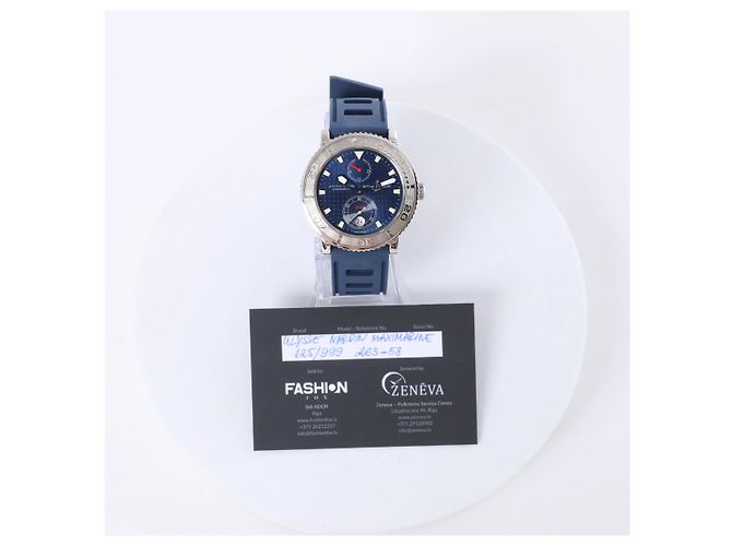Autre Marque Ulysse Nardin Maxi Marine 263-58 AT Blue Dial - view 9