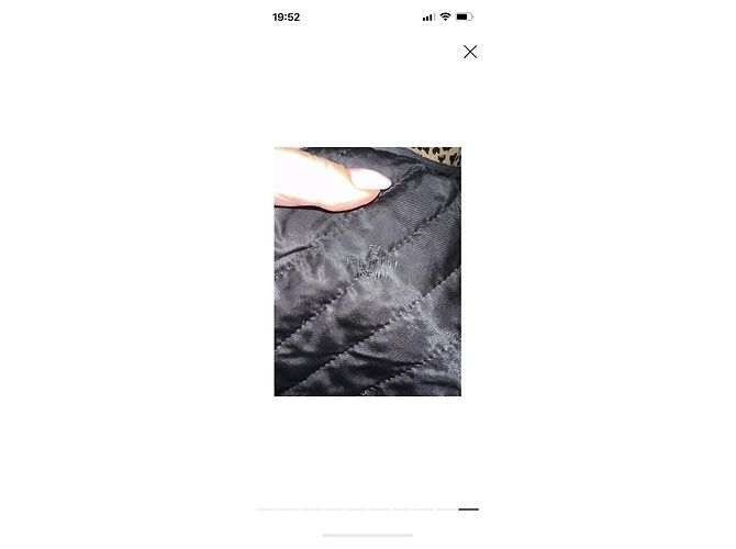 Abrigo Fendi Jeans Estampado de Leopardo con Cuello de Piel Sintética - vista 6