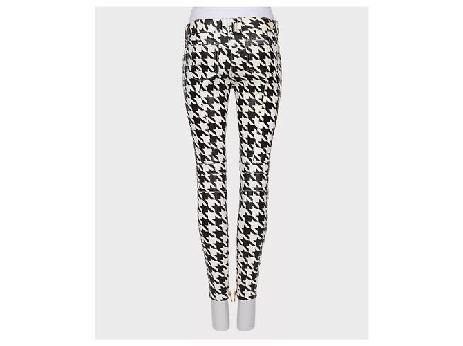 Pantaloni tapered Balmain pied-de-poule - FR 38/M usati - vista 3