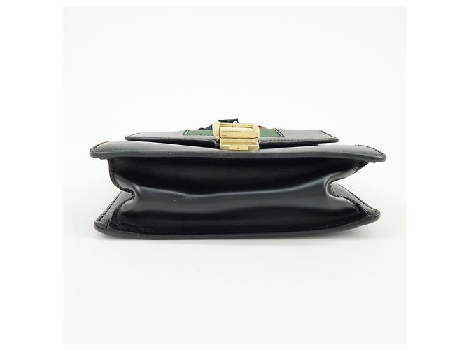 Gucci Sylvie Chain Leather Mini - vista 5