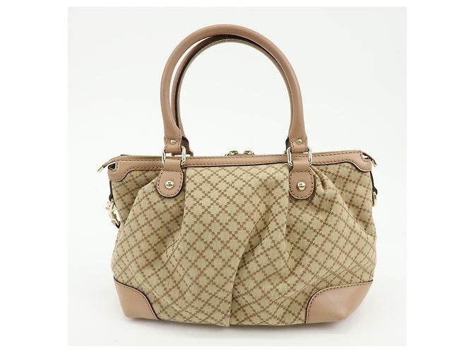 Gucci Sukey Diamante Canvas with Leather Medium - vista 2