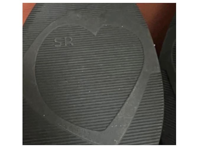 Sonia Rykiel Scarpe con zeppa in camoscio nero - vista 7