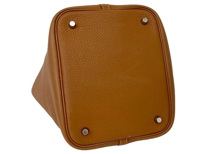 Hermès Bolso HERMES Picotin MM de piel Taurillon Clemence - vista 7
