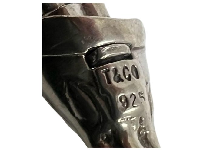 Autre Marque Bracciale rigido Tiffany Vintage Motivo Pesce - vista 2