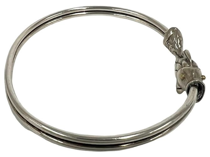 Autre Marque Bracciale rigido Tiffany Vintage Motivo Pesce - vista 4