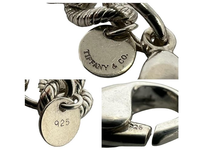 Autre Marque Bracciale con Charms Tiffany Vintage Twist - vista 3