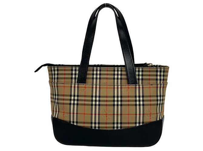 Burberry Nova Check Pattern Handtasche Tote Bag - Ansicht 3