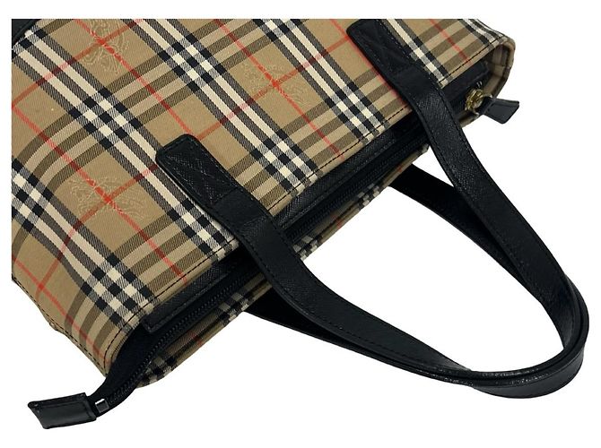 Burberry Nova Check Pattern Handtasche Tote Bag - Ansicht 4