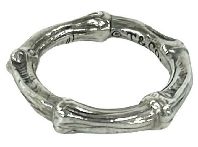 Autre Marque Anello a fascia Tiffany Vintage Bamboo in argento sterling 925 - vista 4