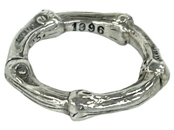 Autre Marque Anello a fascia Tiffany Vintage Bamboo in argento sterling 925 - vista 5