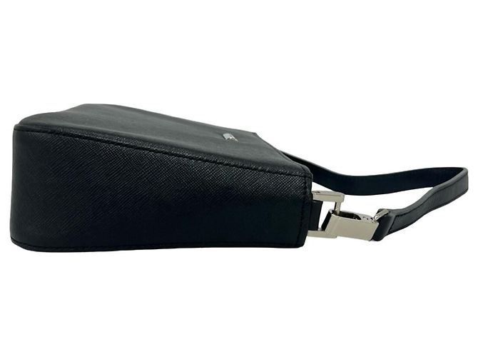 Borsa a tracolla in pelle Burberry Nova Check Pattern - vista 6