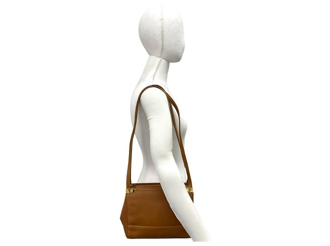 Loewe Vintage Anagram Logo Leder Semi-Shoulder Bag - Ansicht 2