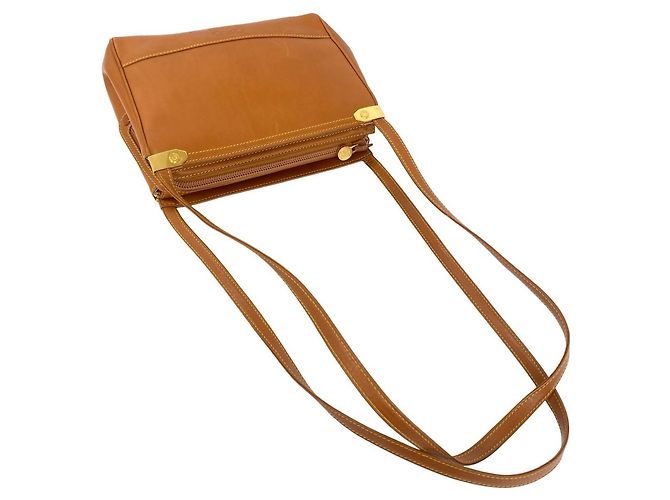 Loewe Vintage Anagram Logo Leder Semi-Shoulder Bag - Ansicht 4