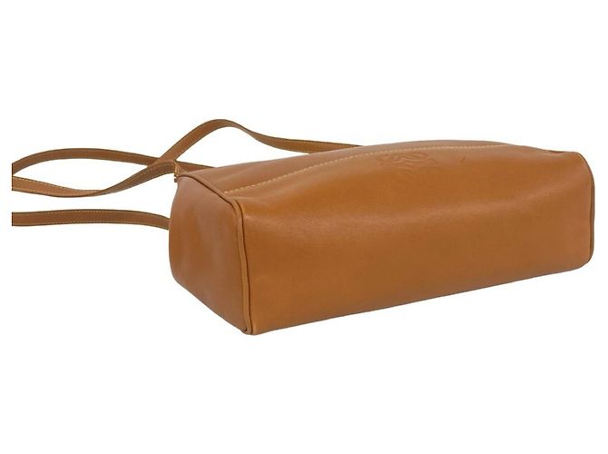 Loewe Vintage Anagram Logo Leder Semi-Shoulder Bag - Ansicht 7
