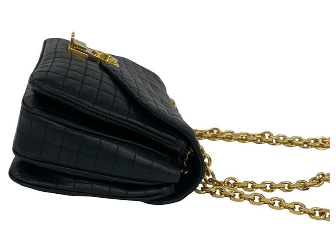 Céline Bolso de hombro 2-Way con cadena de cuero Celine - vista 6