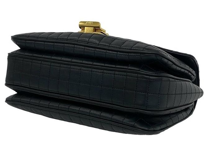 Céline Bolso de hombro 2-Way con cadena de cuero Celine - vista 8